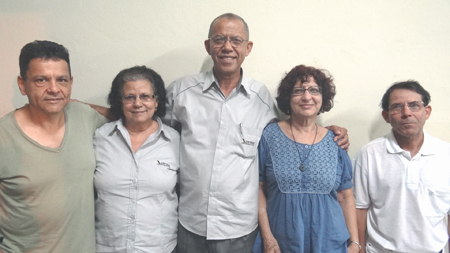 Membros da atual diretoria